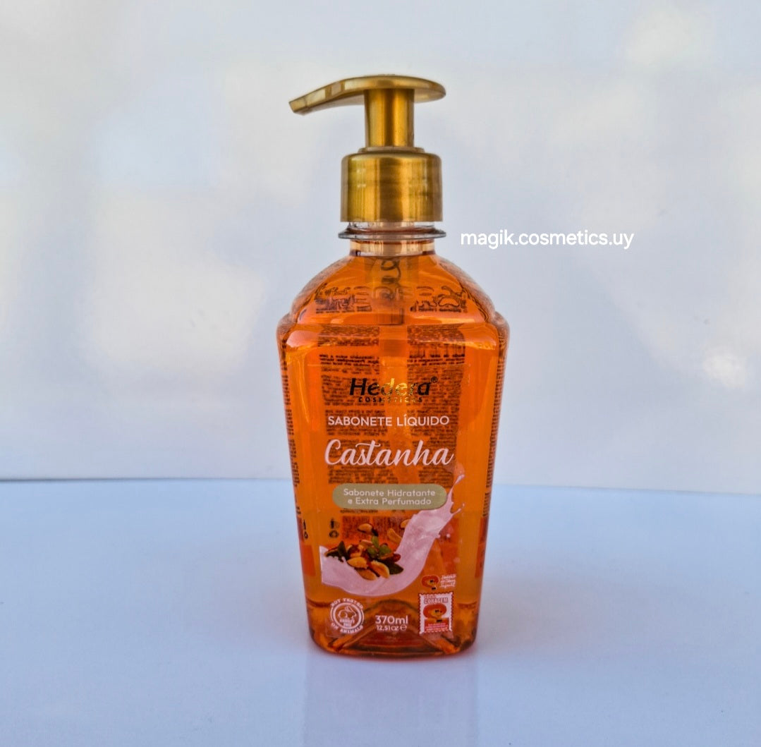 Jabon liquido facial y corporal Castaña 370ml