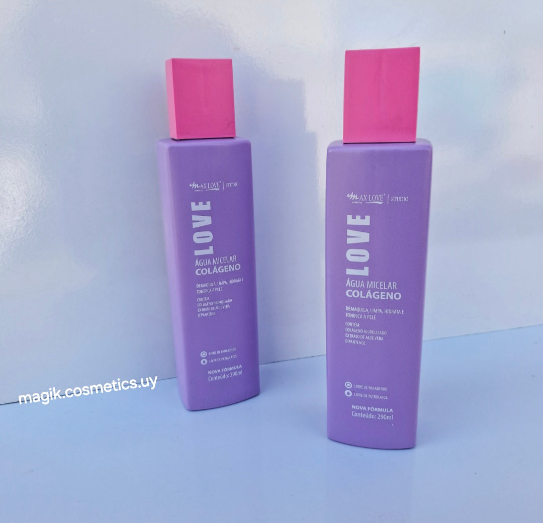 Agua micelar colageno Max Love #257