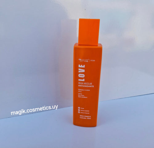 Agua micelar antioxidante Max Love #263
