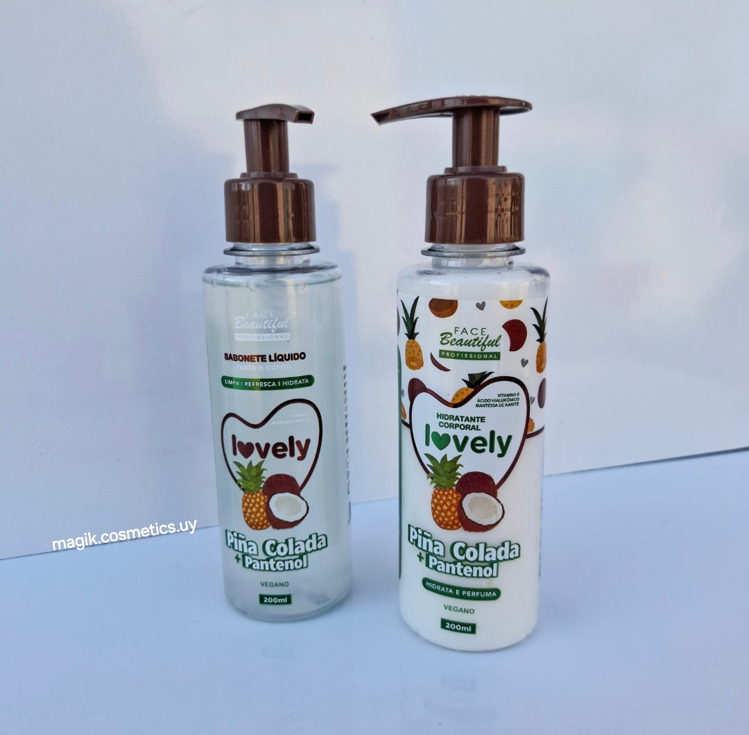 Pack jabón liquido y crema hidratante corporal #260