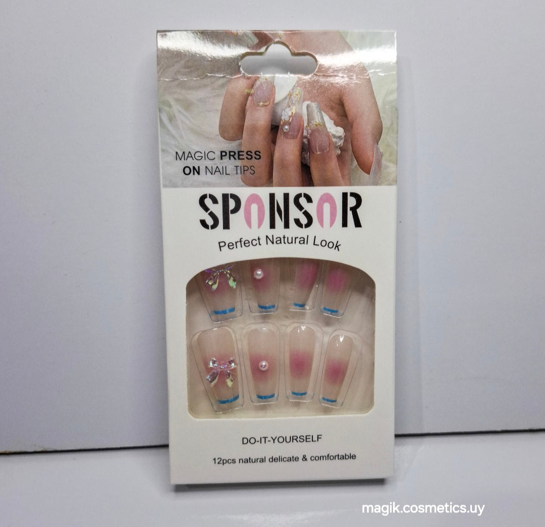 Uñas press on #268