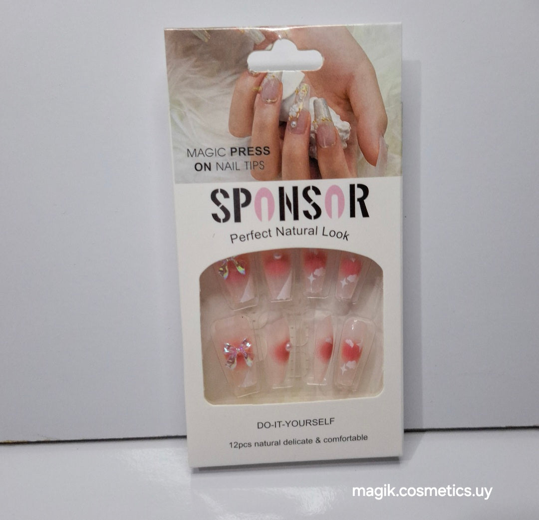 Uñas press on #268