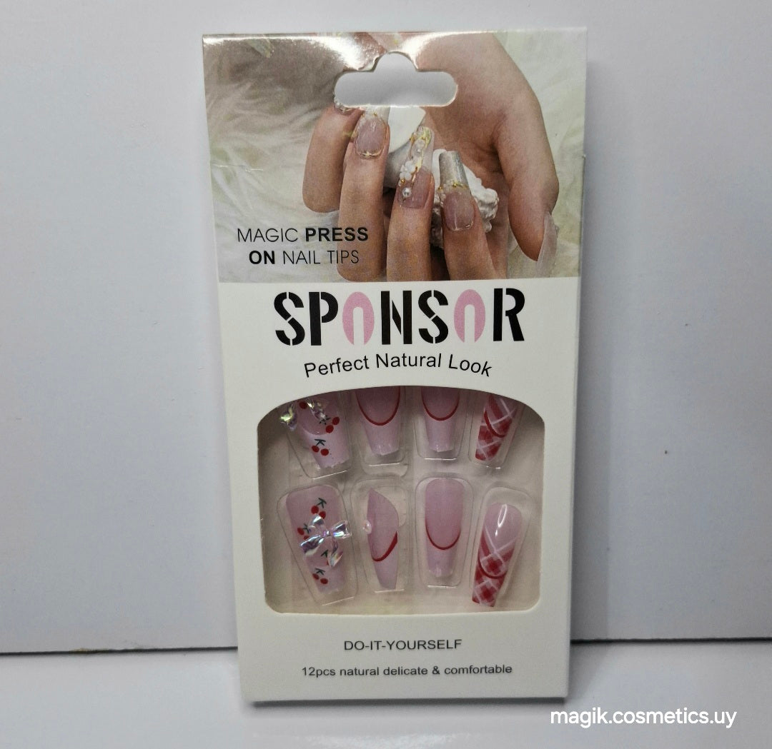 Uñas press on #268