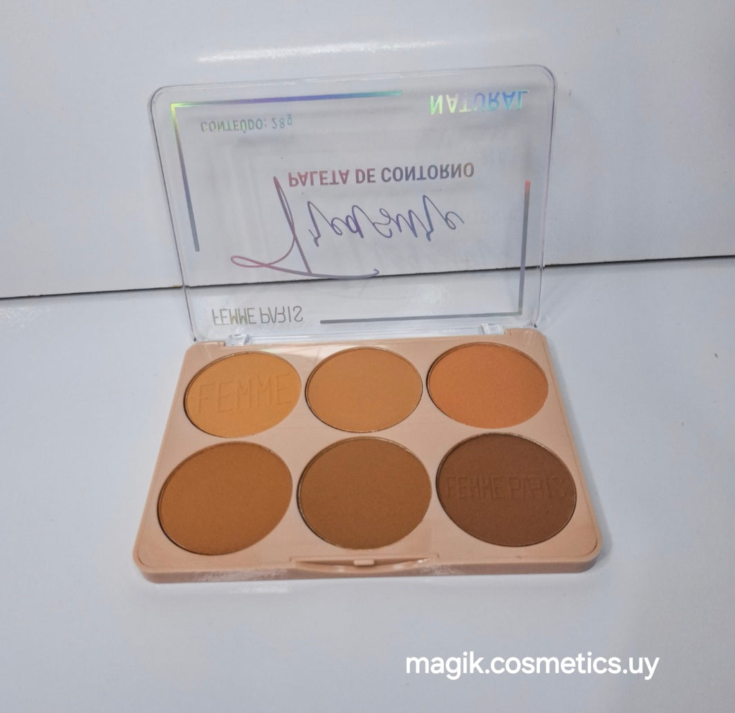 Paleta de contorno Femme #73