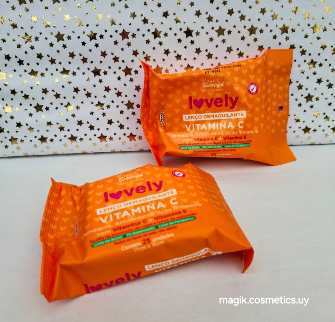 Toallita desmaquillante Lovely Vitamina C #325