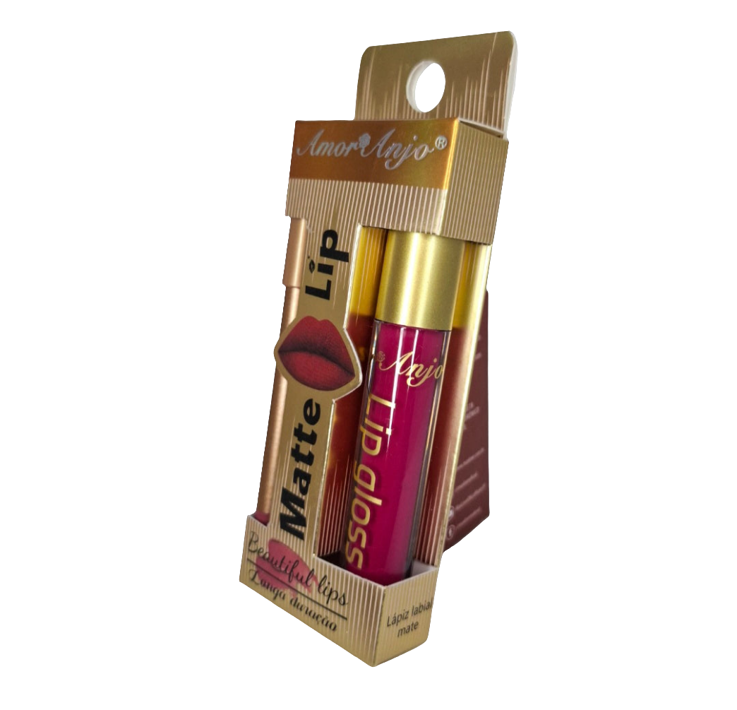 Lip combo Labial + delineador #84