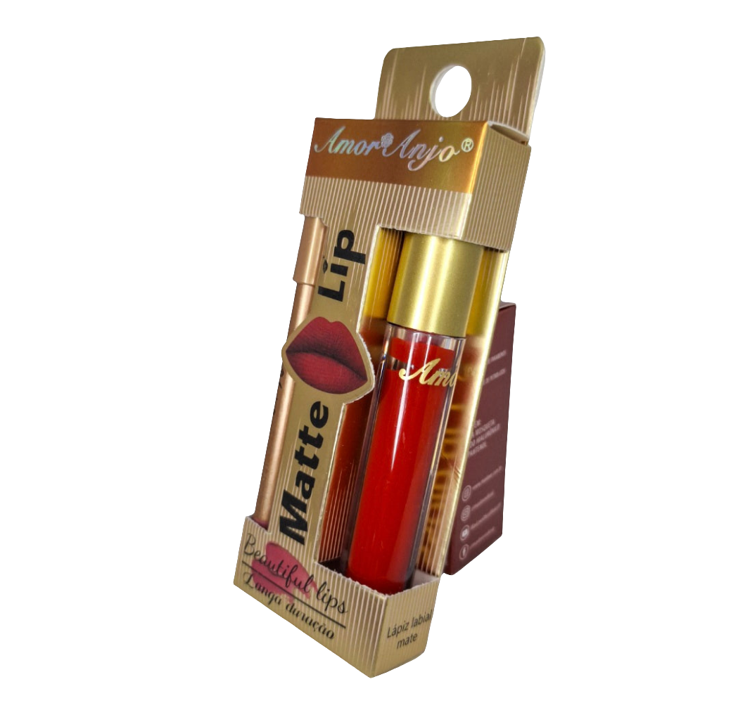 Lip combo Labial + delineador #84