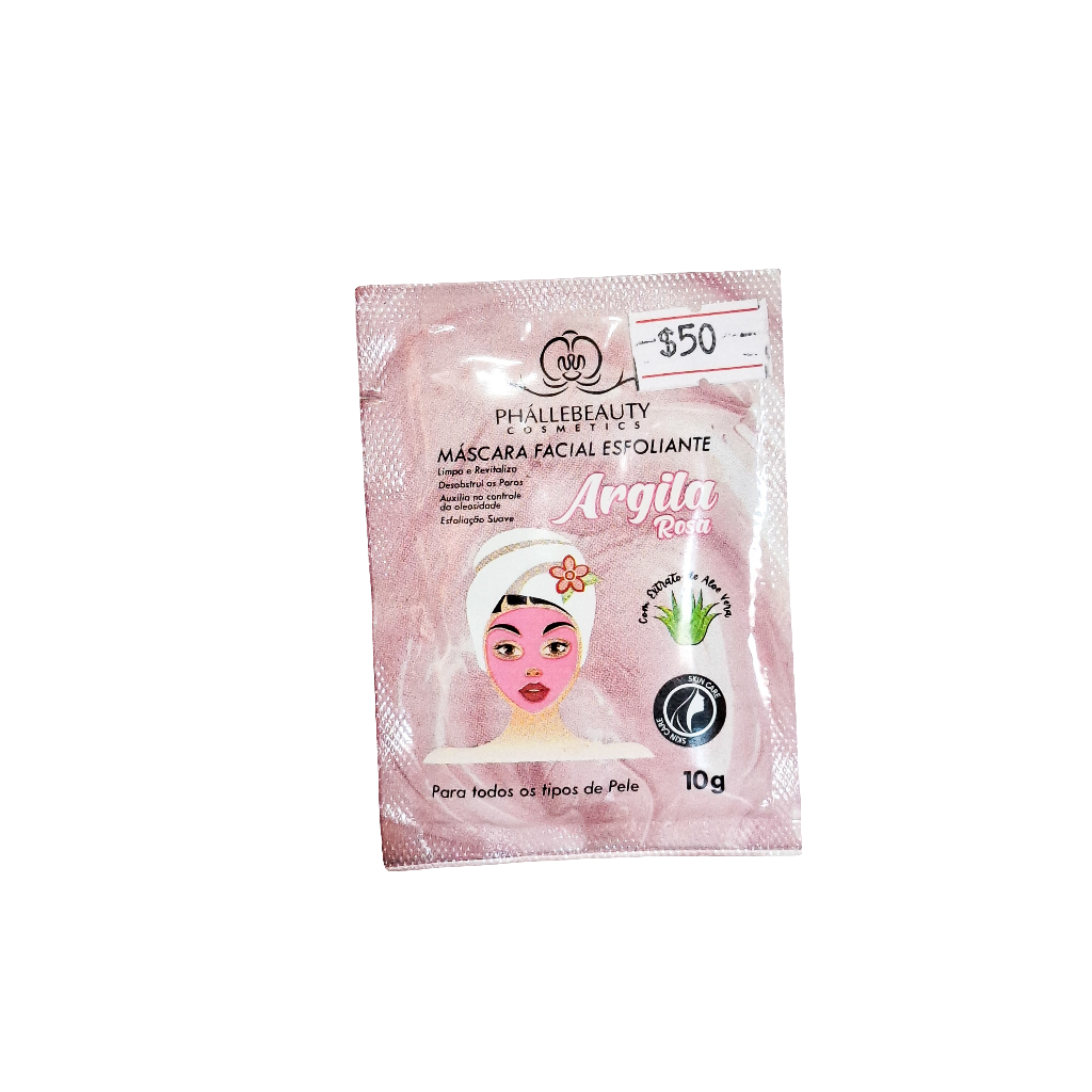 Exfoliante facial arcilla rosa #70
