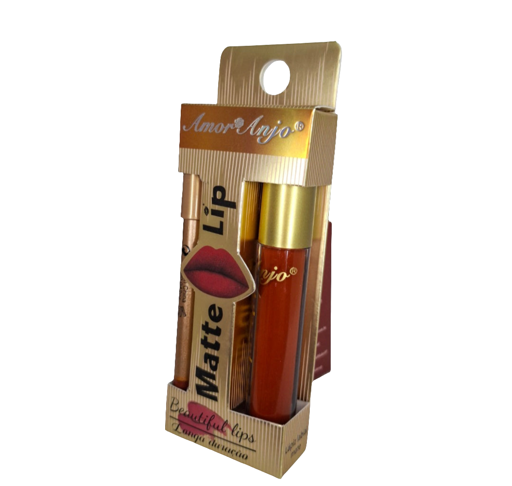 Lip combo Labial + delineador #84