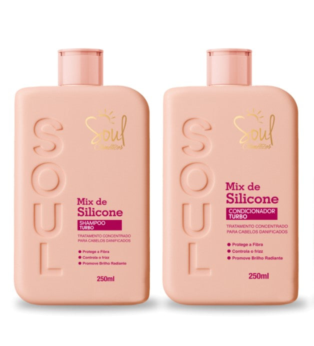 Kit capilar mix de silicone Soul Cosmetics #294