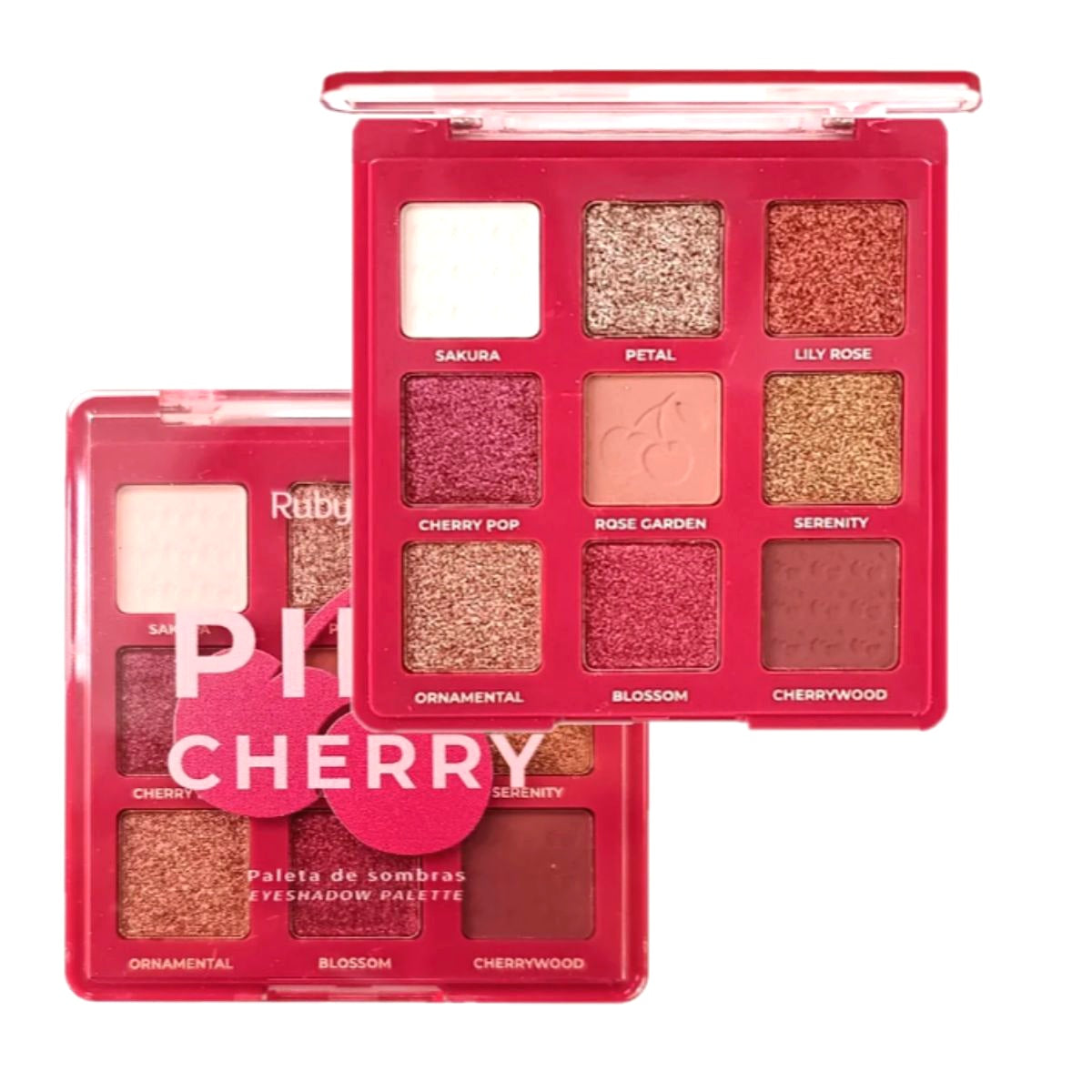 Paleta de sombras cherry Ruby Rose