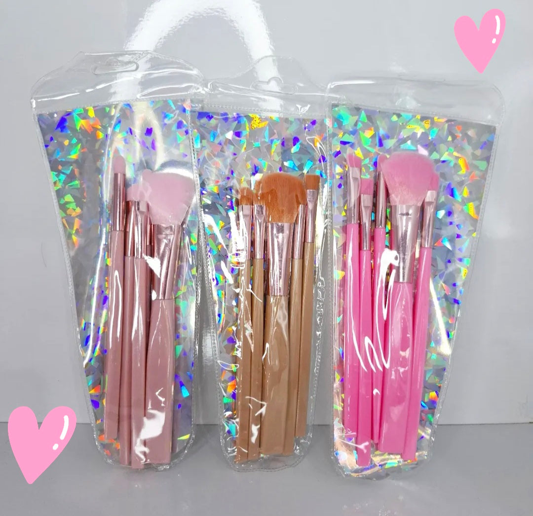 Kit de 5 brochas planas #65