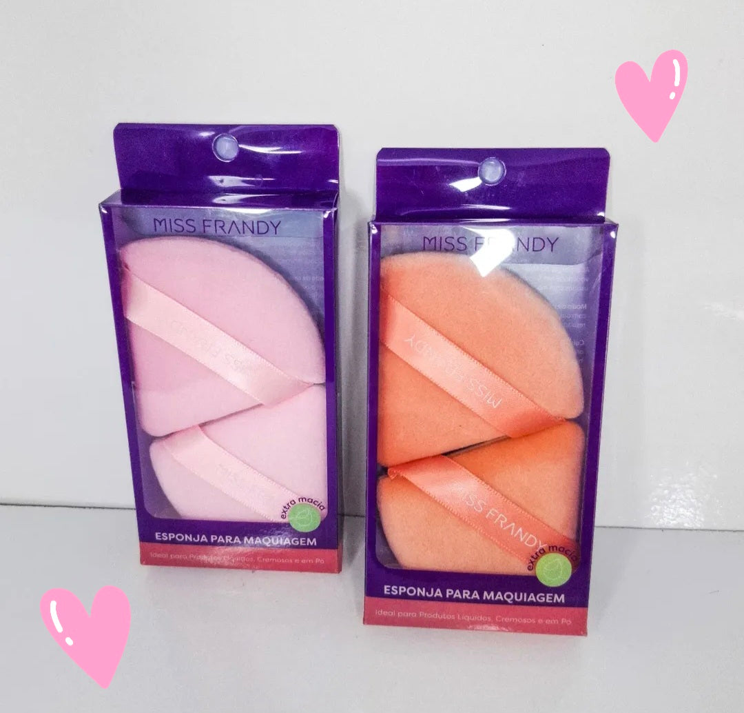 Pack de 2 esponjitas triangulares #172