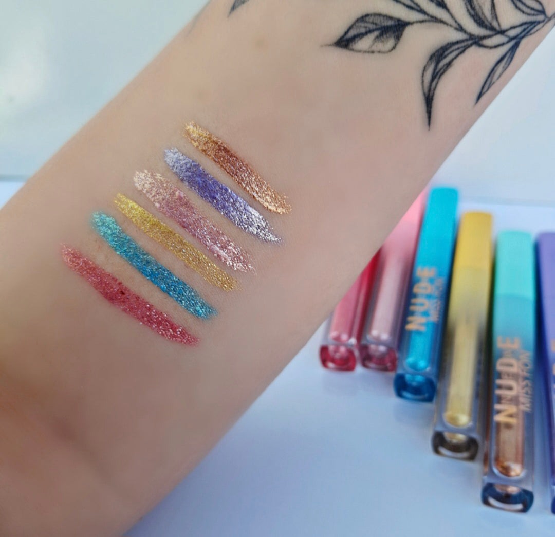 Delineador con glitter #228