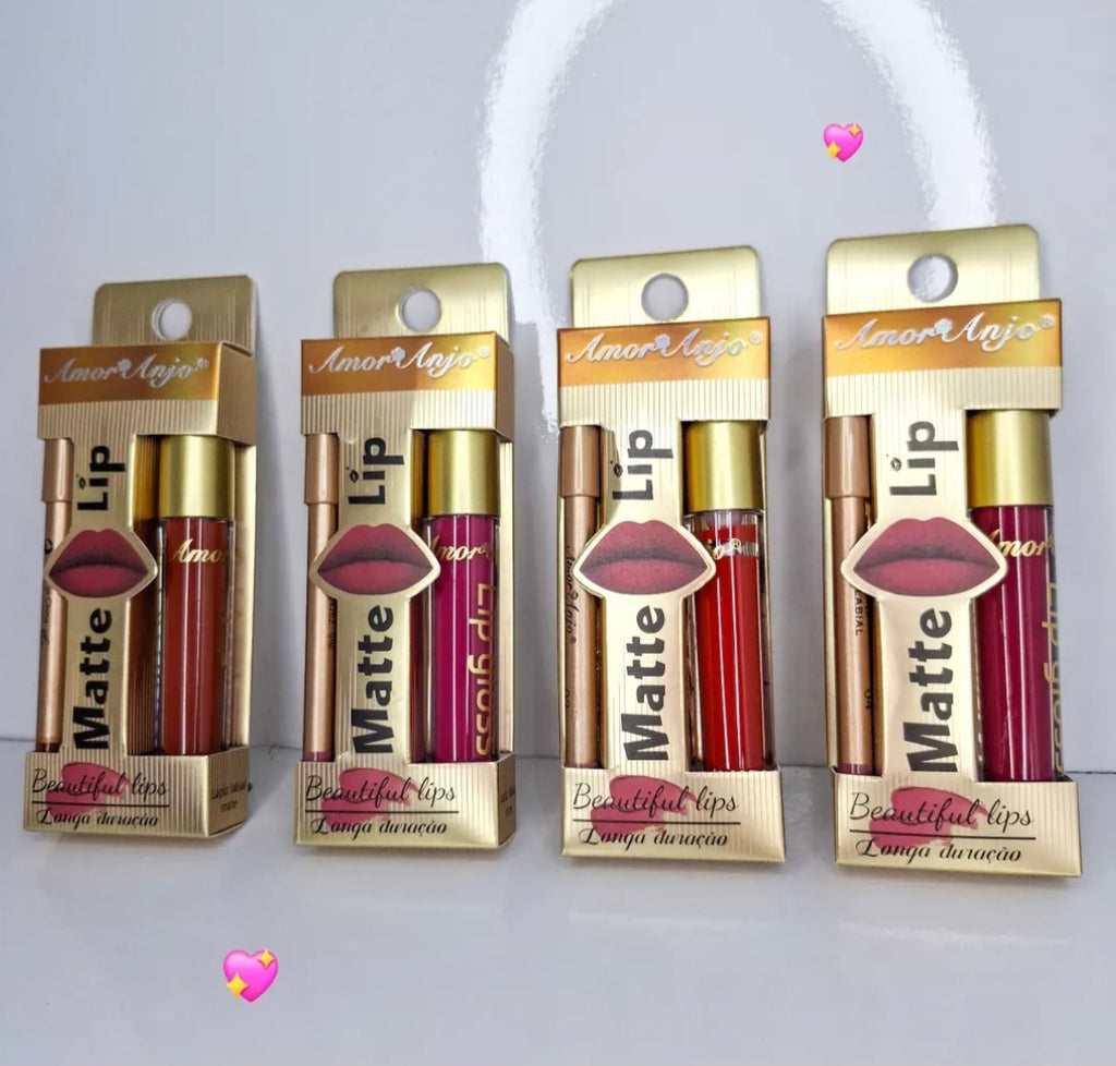Lip combo Labial + delineador #84