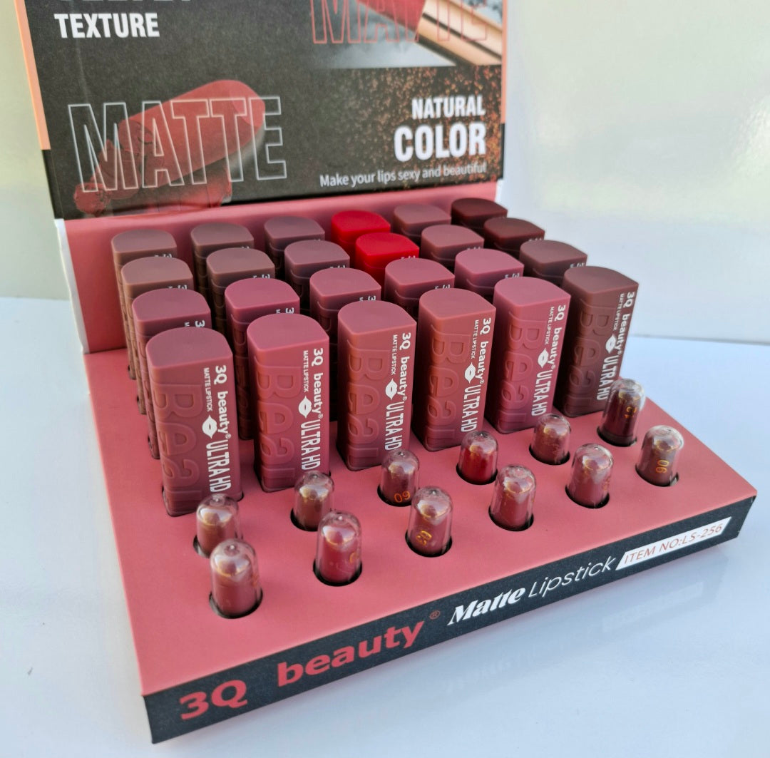 Labial matte en barra 3Q Beauty #235