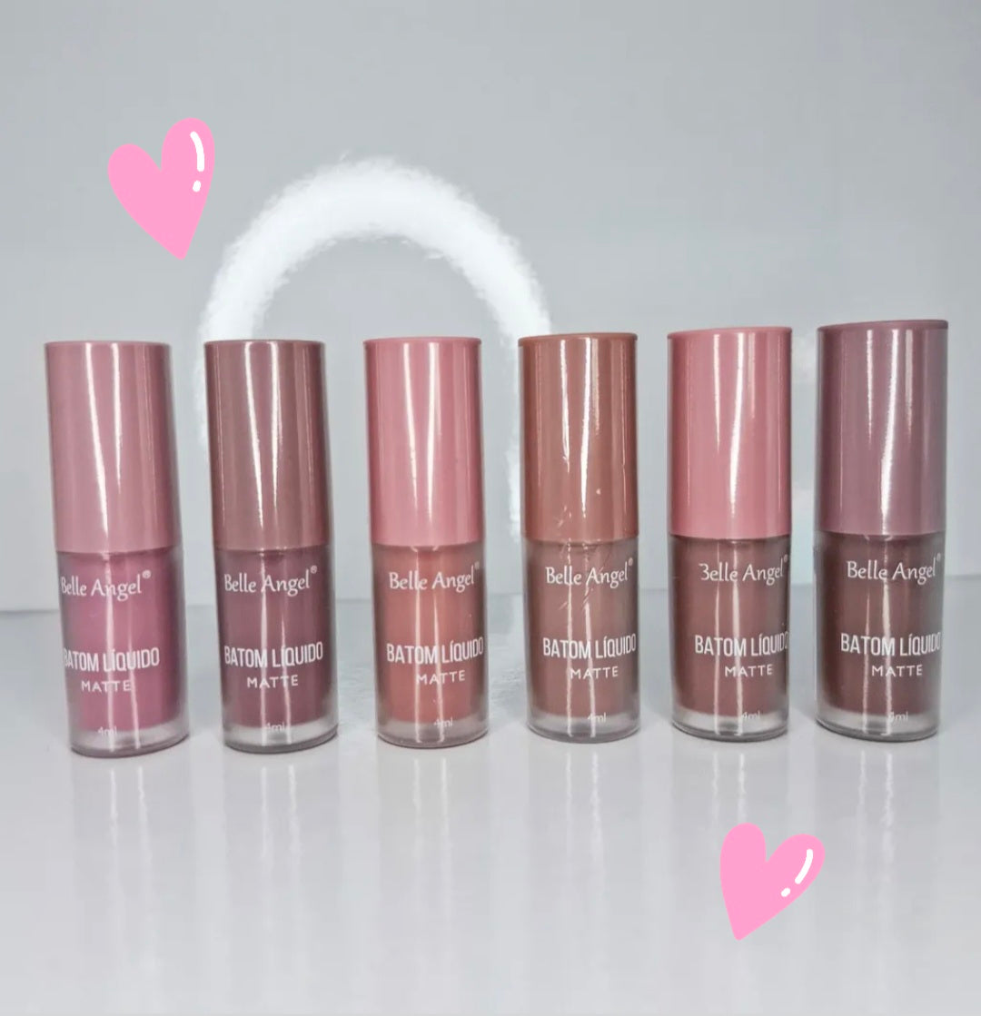 Labial liquido matte Belle Angel #153